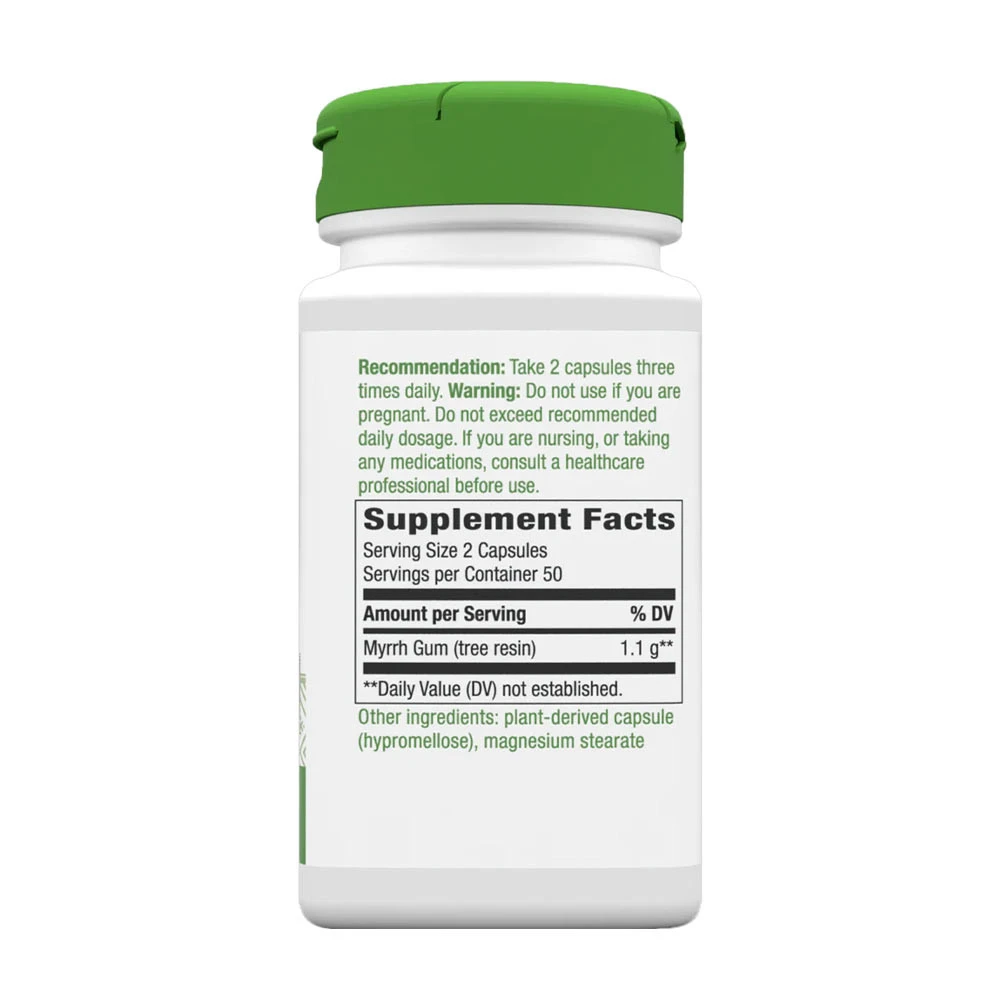 Nature's Way - Goma de Mirra (100 Cápsulas) - Image 4