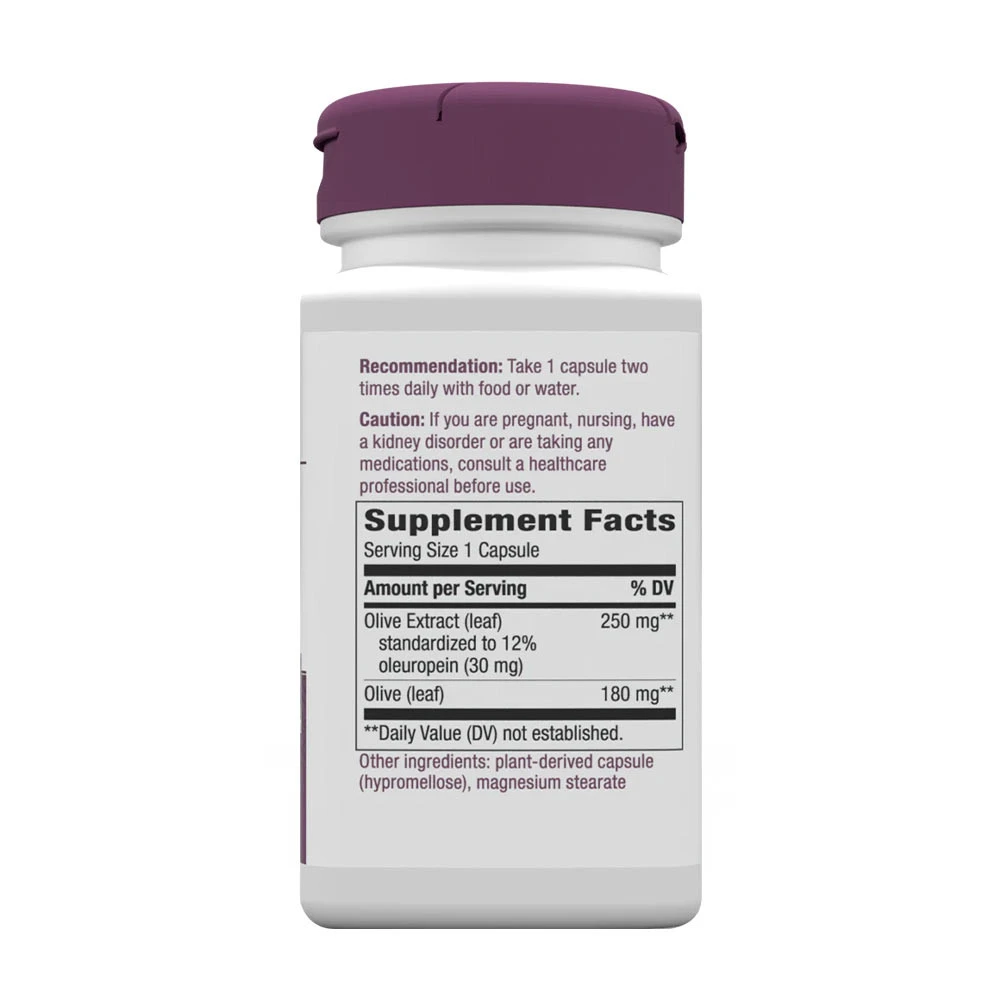 Nature's Way - Extrato Premium de Folha de Oliveira (60 Cápsulas) - Image 7