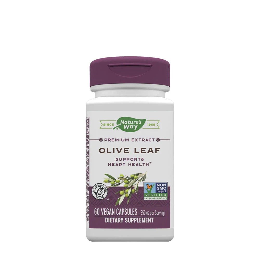Natures Way - Natures Way Olive Leaf Premium Extract (60 Capsules)