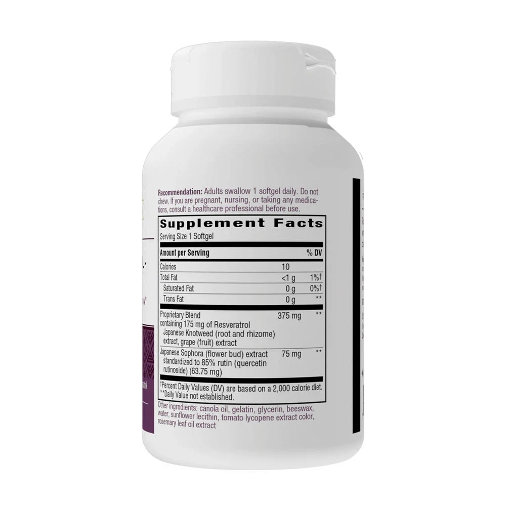 Nature's Way - Resveratrol Forte® (60 Cápsulas Moles) - Image 6