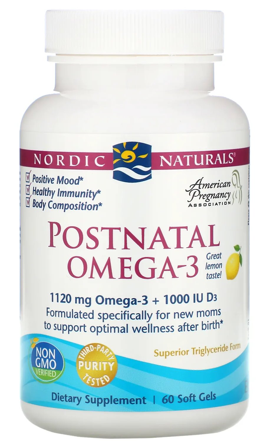 Nordic Naturals - Postnatal Omega-3