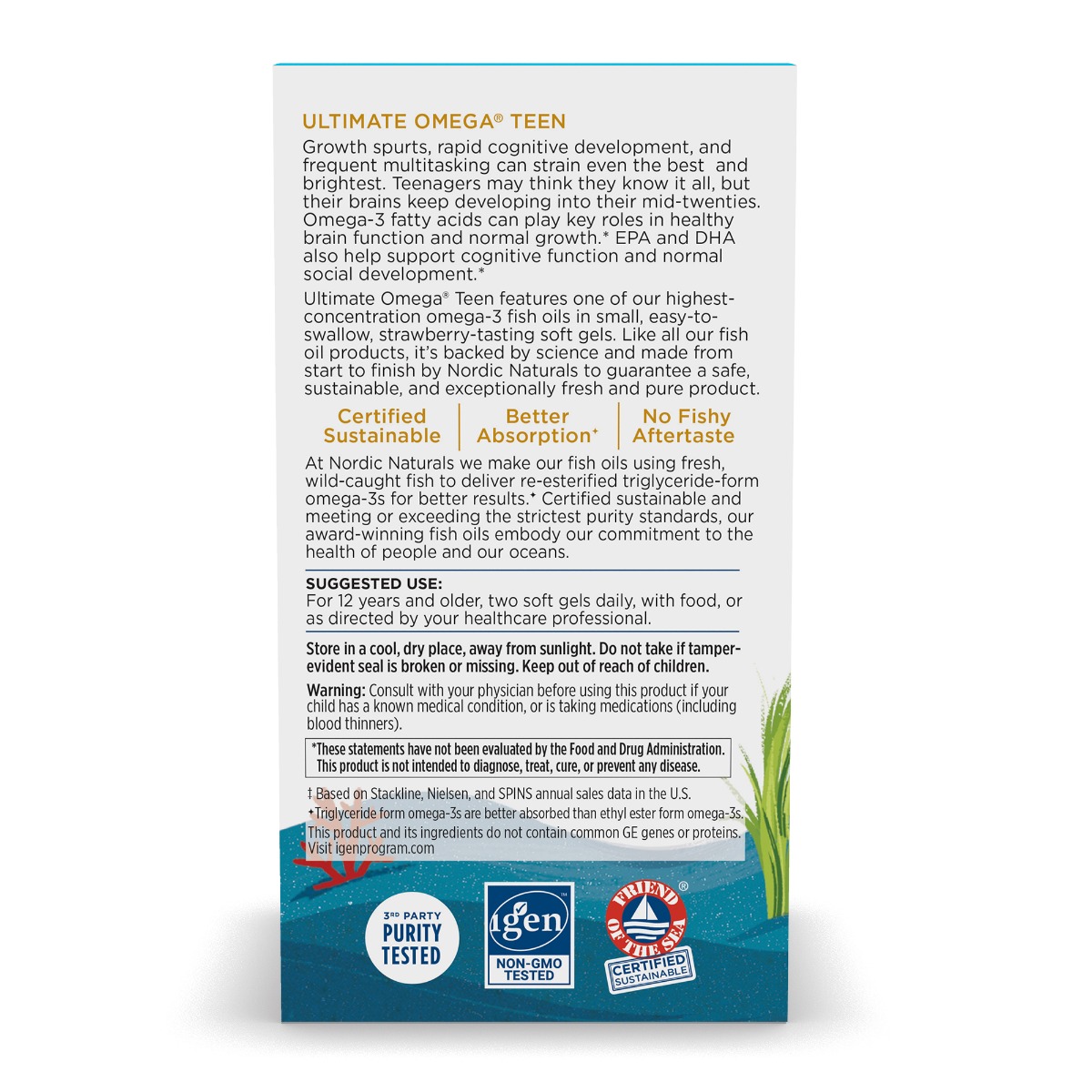 Ômega 2X TEEN Final - 60 mini cápsulas macias - Image 5