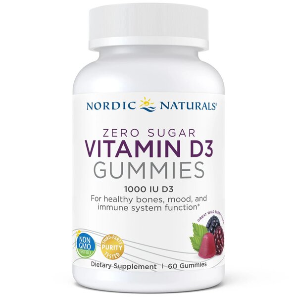 Nordic Naturals - Vitamin D3 Uden Sukker