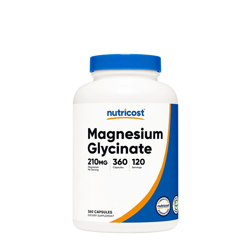 Nutricost - Nutricost Magnesium Glycinate 210 mg (360 Capsules)
