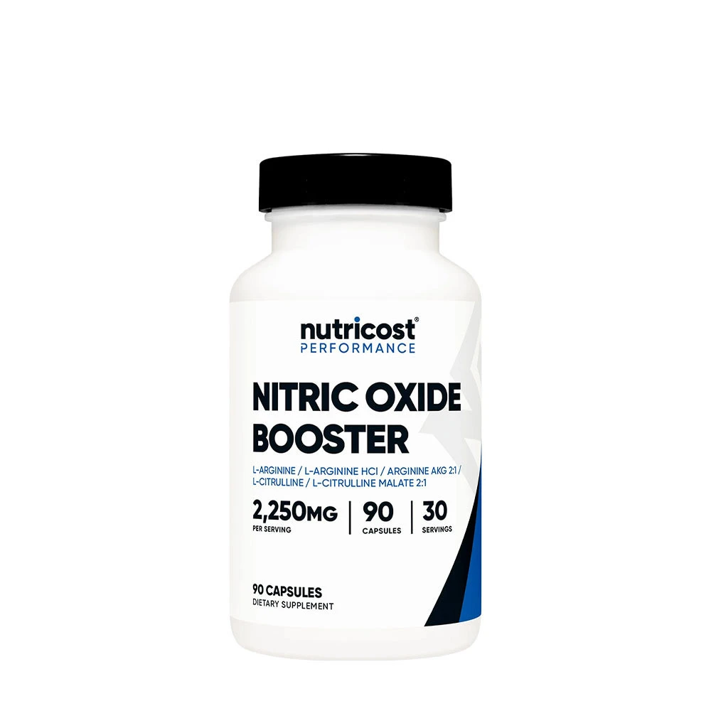 Nutricost - Potenciador De Óxido Nítrico 750 Mg (90 Cápsulas)