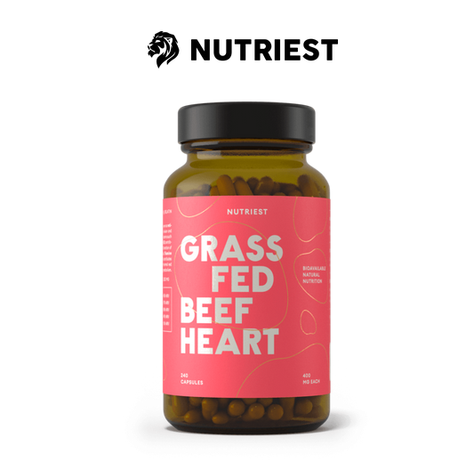 Nutriest - Græsfodret udtørret oksehjerte - 240 kapsler