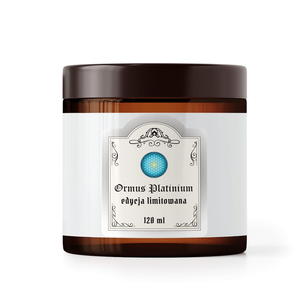 ORMUS - ORMUS ORME Platinium - Pierwiastki życia NANOWODA ZŁOTO - mocny i gęsty (120 ml)