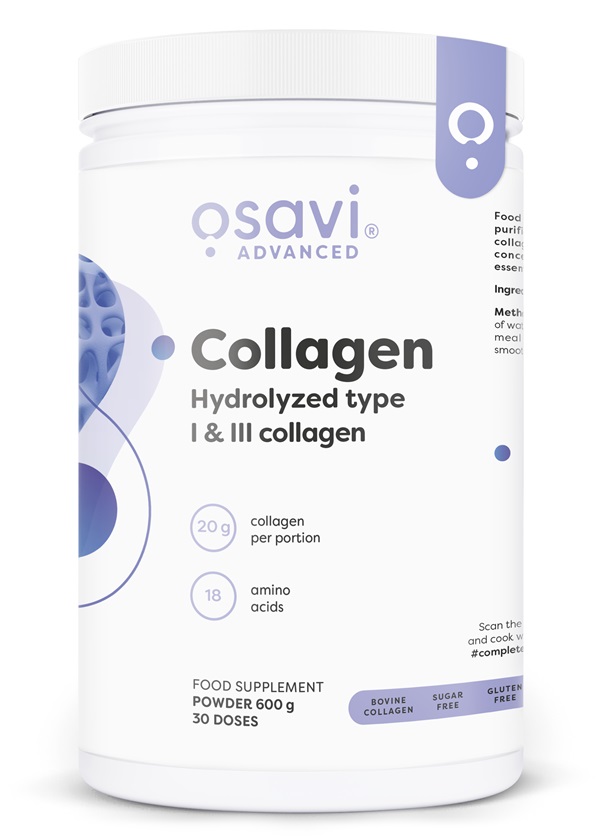 Osavi - Collagen Peptides - Hydrolyzed Type 1 & 3 - 600g