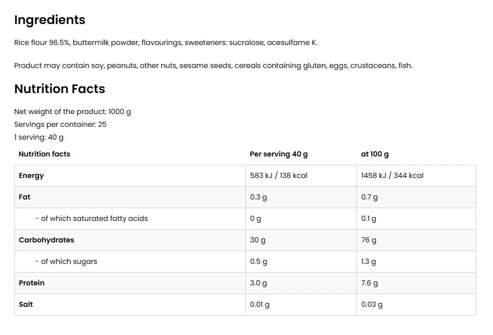Ostrovit - Creme de Arroz com Bolacha e Caramelo Salgado - 1000 g - Image 4