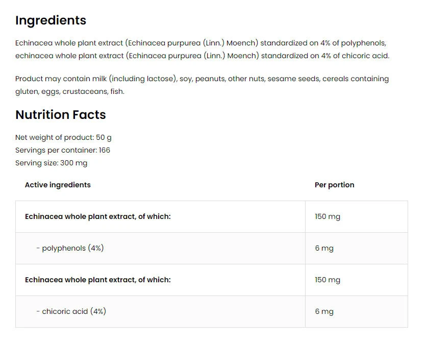 Ostrovit - Extrato de Equinácea Natural 50 g - Image 2