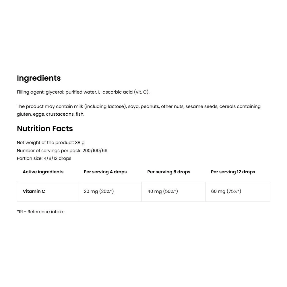 Ostrovit Pharma - Gotas de Vitamina C para Crianças (30 ml) - Image 4