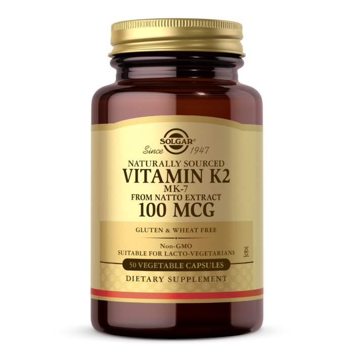 Solgar - Naturligt K2-vitamin