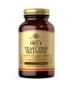 Solgar - SOLGAR Dry Vitamin E with Yeast Free Selenium (100 caps)