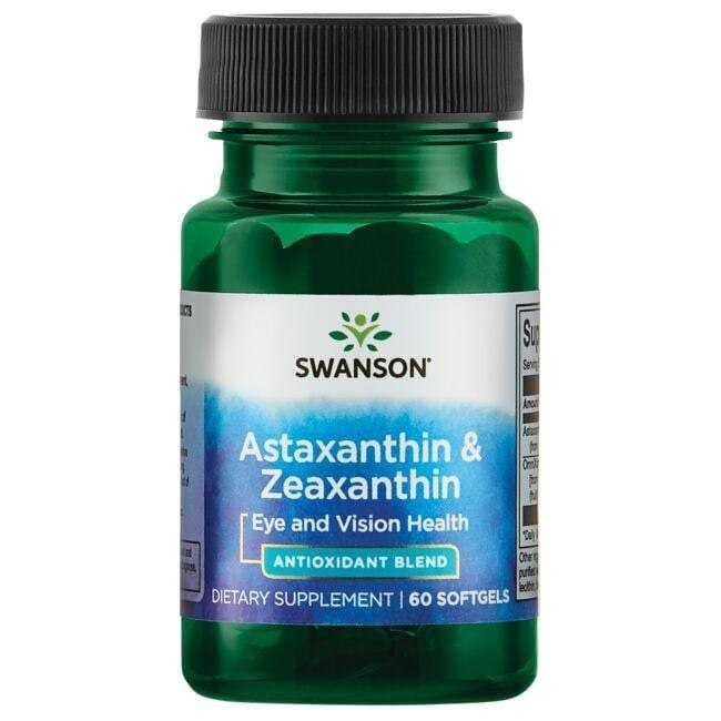 Swanson - Astaxanthin & Zeaxanthin - 60 softgels