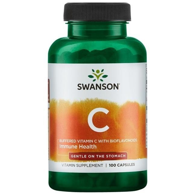 Swanson - Buffered Vitamin C with Bioflavonoids - 100 caps