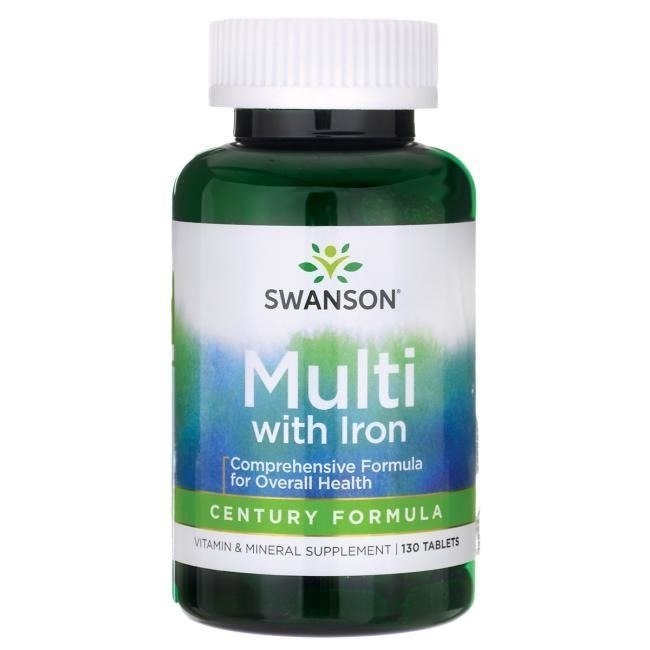 Swanson - Multi with Iron - Century Formula - 130 tabs
