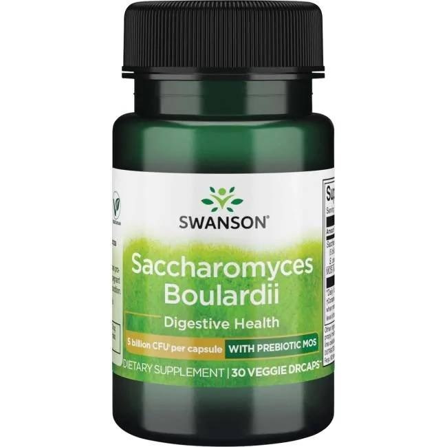 Swanson - Saccharomyces Boulardii - 30 vcaps
