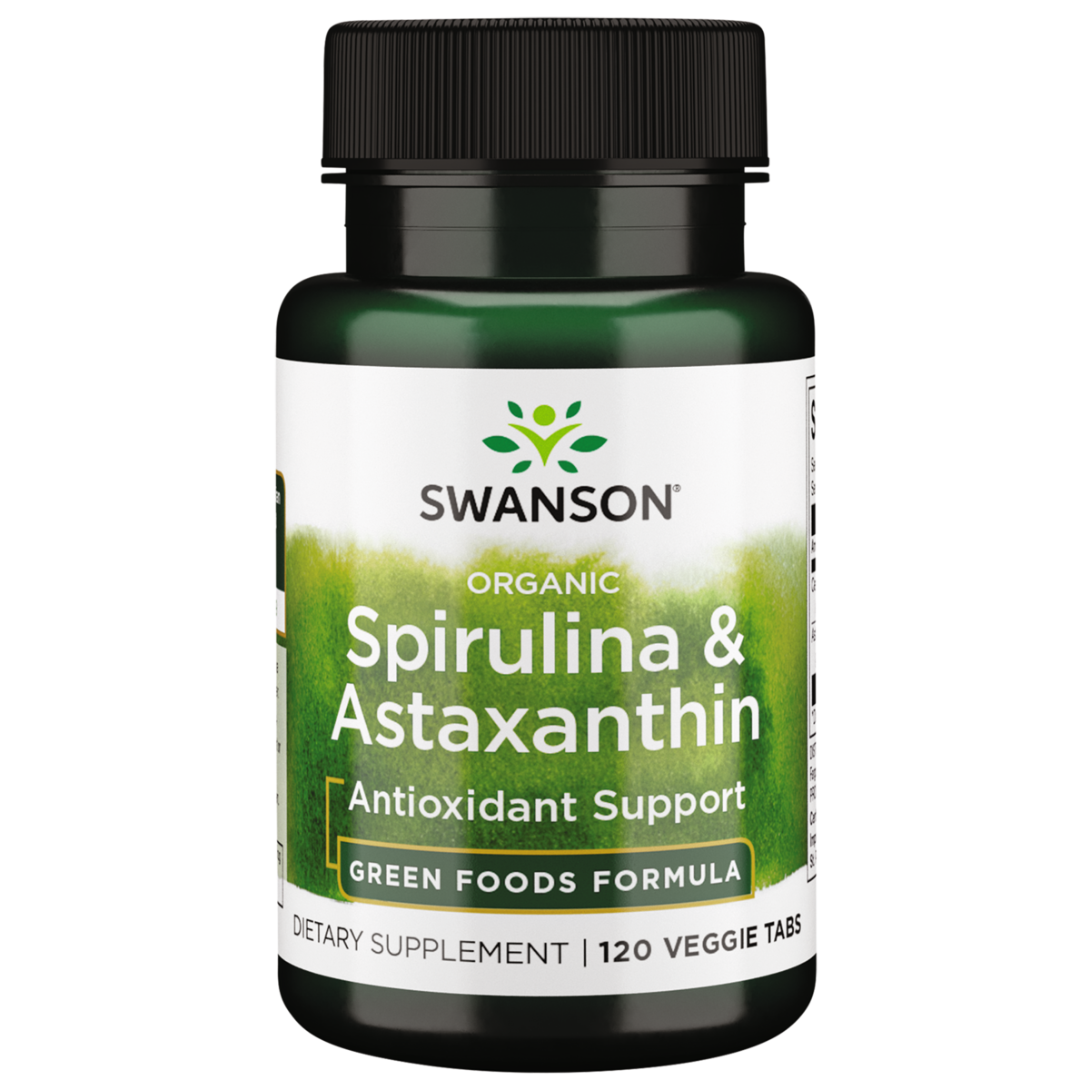 Swanson - Spirulina & Astaxanthin - 120 veggie tablets
