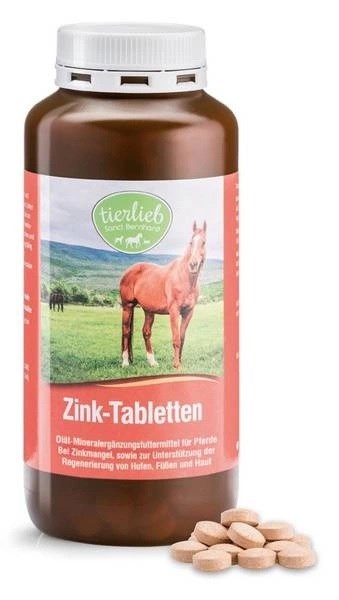 Tierlieb - TIERLIEB Organic zinc for the horse (500 tabl)