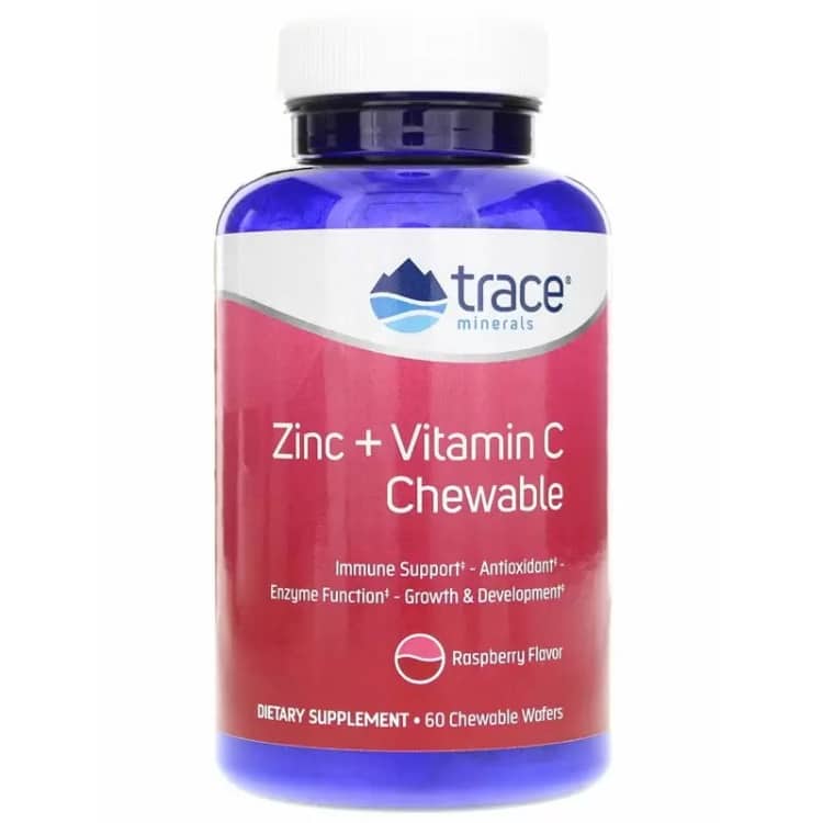 Trace Minerals - Zink + C-vitamin til at tygge