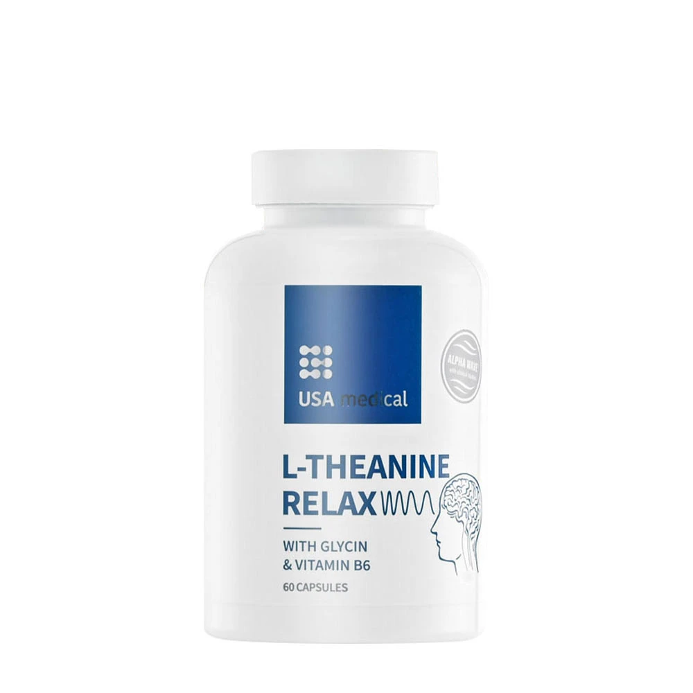USA medical - USA medical L-Theanine Relax (60 Capsules)
