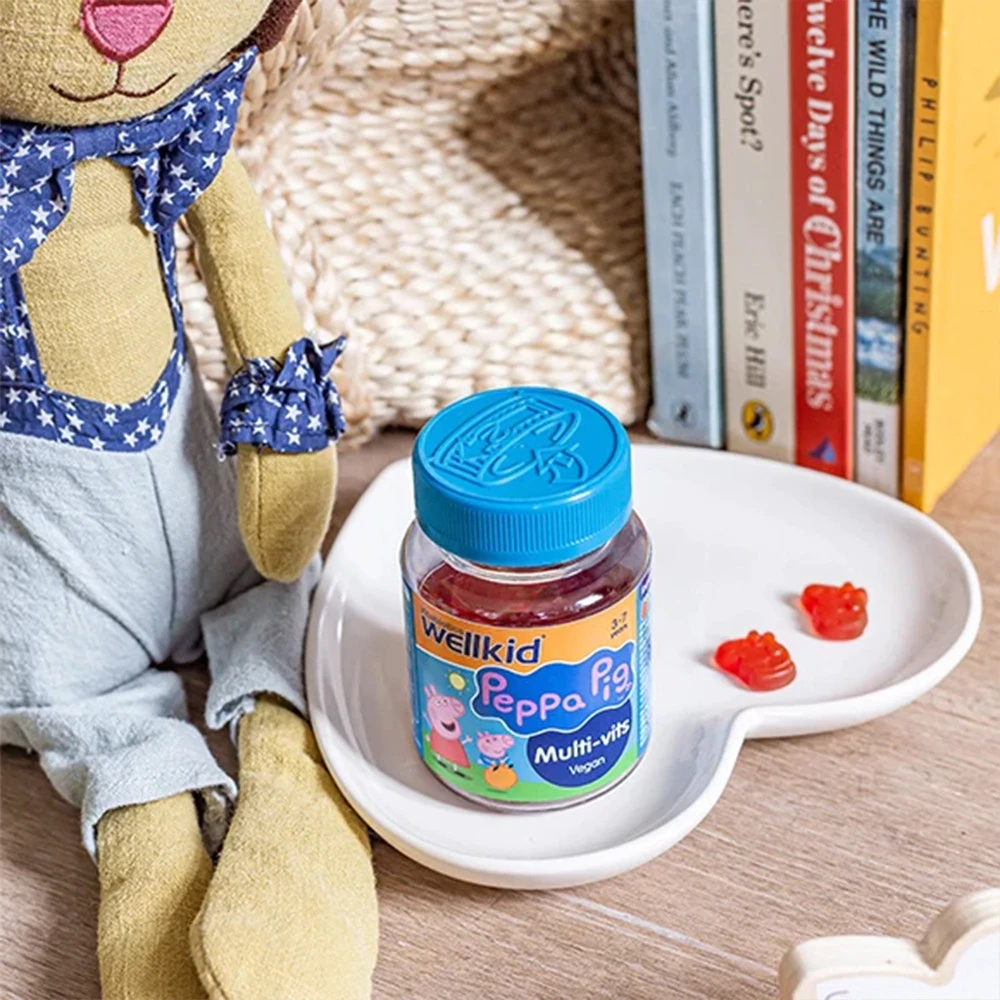 Vitabiotics - Wellkid Peppa Pig Multivitaminas (30 Gomas, Morango) - Image 3