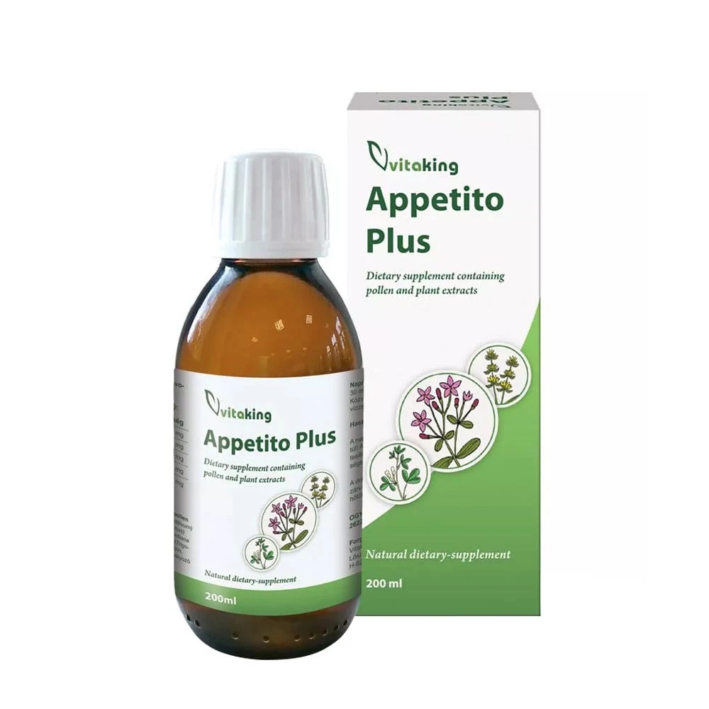 Vitaking - Vitaking Appetito Plus 200 ml - Herbal syrup (200 ml)