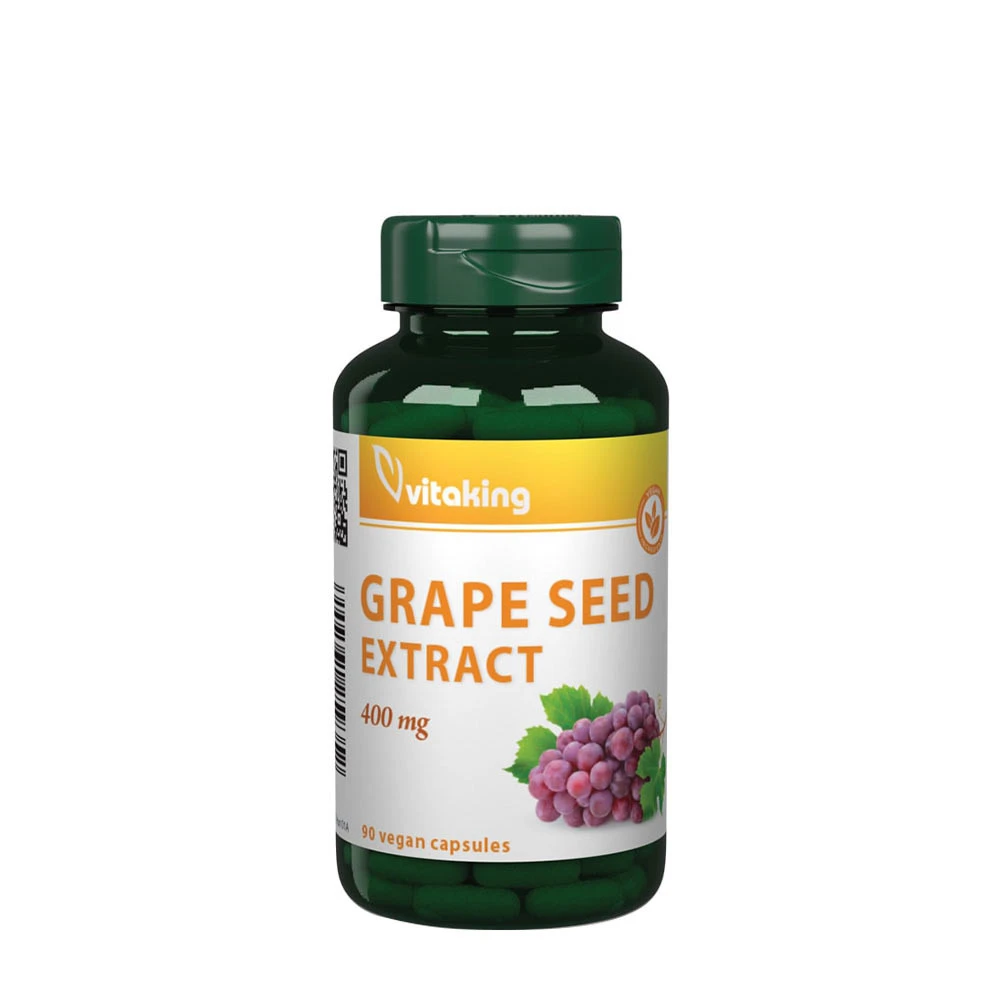 Vitaking - Vitaking Grapeseed Extract 400 mg (90 Veg Capsules)