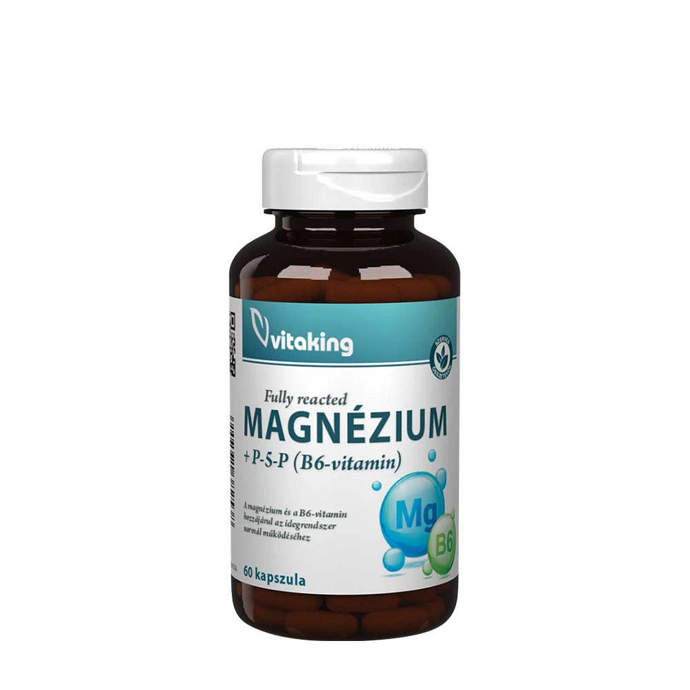 Vitaking - Vitaking Magnesium Bisglycinate + Vitamin B6 (P5P) (60 Capsules)