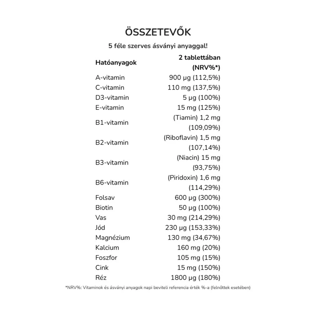 Vitaking - Multivitamínico para o Segundo Trimestre (60 Comprimidos) - Image 2