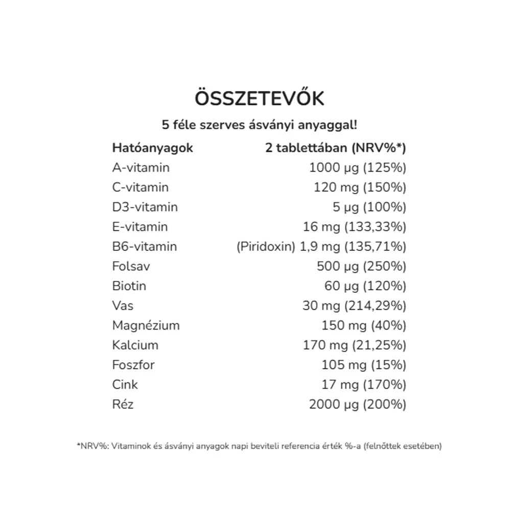 Vitaking - Multivitamínico para o Terceiro Trimestre sem Iodo (60 Comprimidos) - Image 2