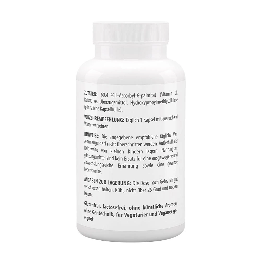 Vitaworld - Palmitato de Ascorbilo de Vitamina C (120 Cápsulas) - Image 3