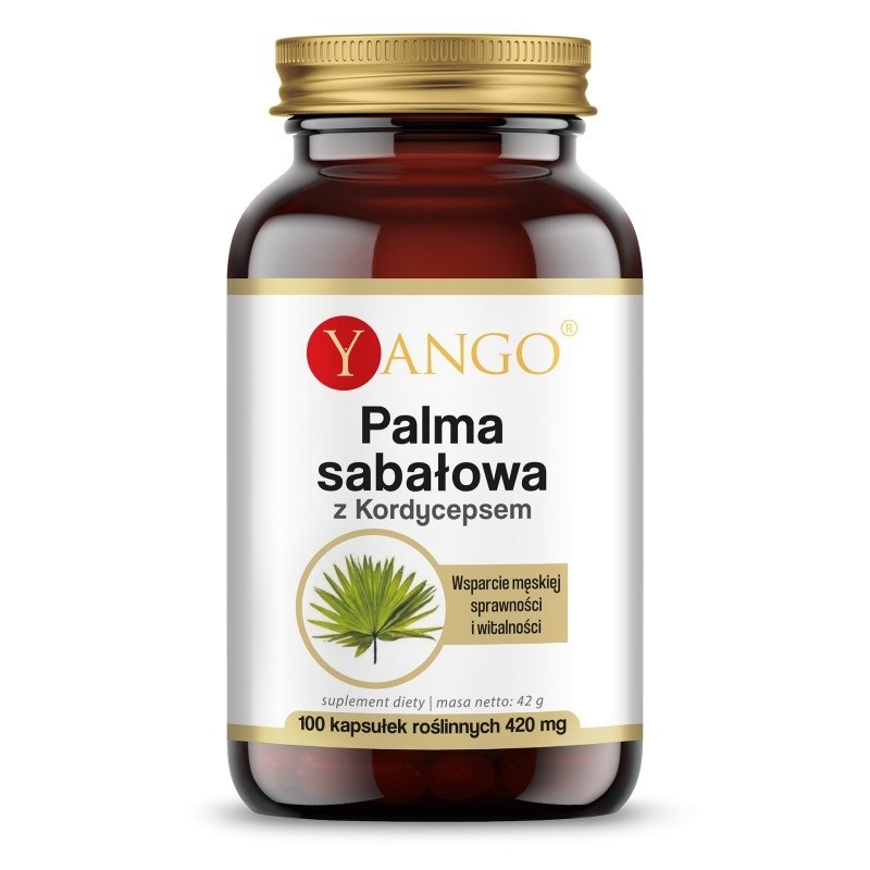 Yango - YANGO Saw palmetto with cordyceps (100 caps)
