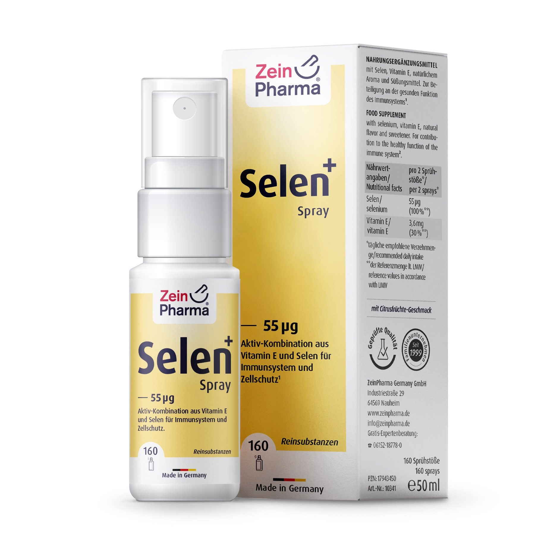 Zein Pharma - Selenium+ Spray - 50 ml.