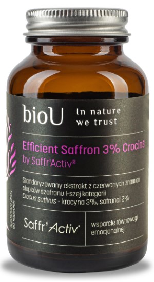 bioU - BIOU Efficient Saffron by Saffr'Activ (60 caps)