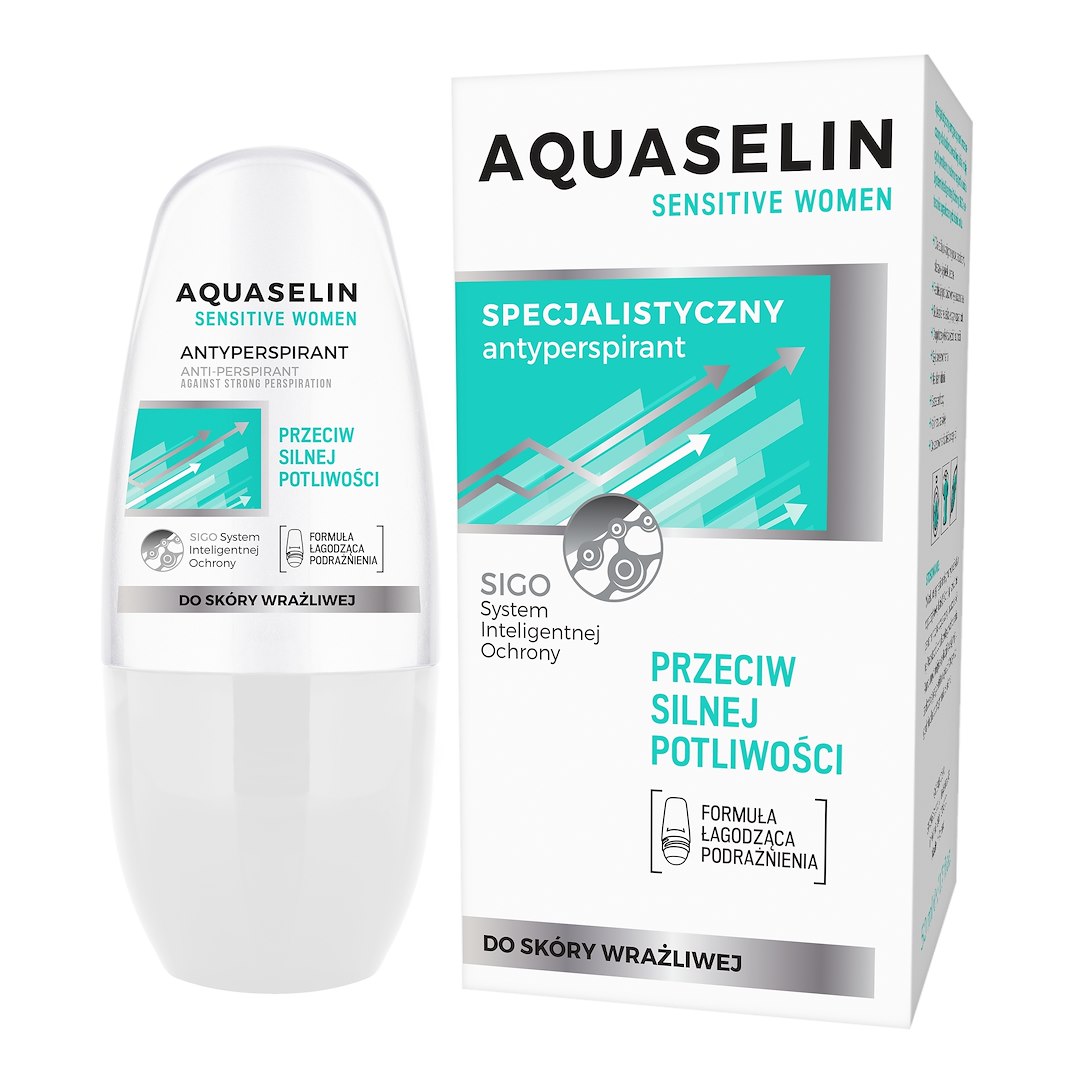 Aquaselin - AQUASELIN Sensitive Women Specialist antiperspirant roll-on (50 ml / 1.76 fl.oz.)