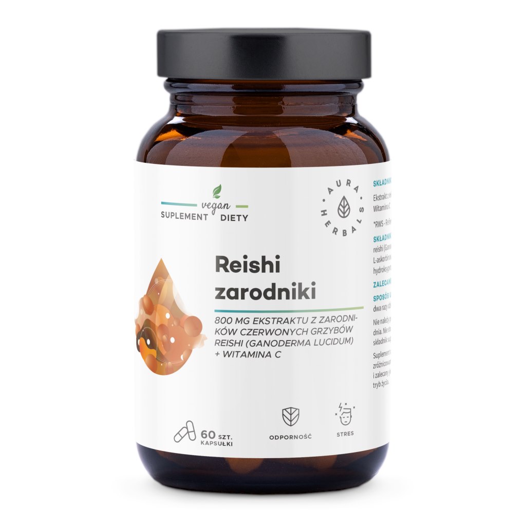 Aura Herbals - AURA HERBALS Reishi spores