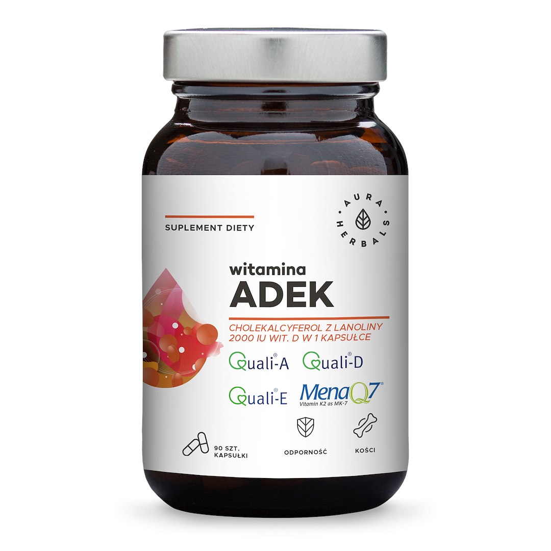 Aura Herbals - AURA HERBALS Vitamin ADEK (90 caps)