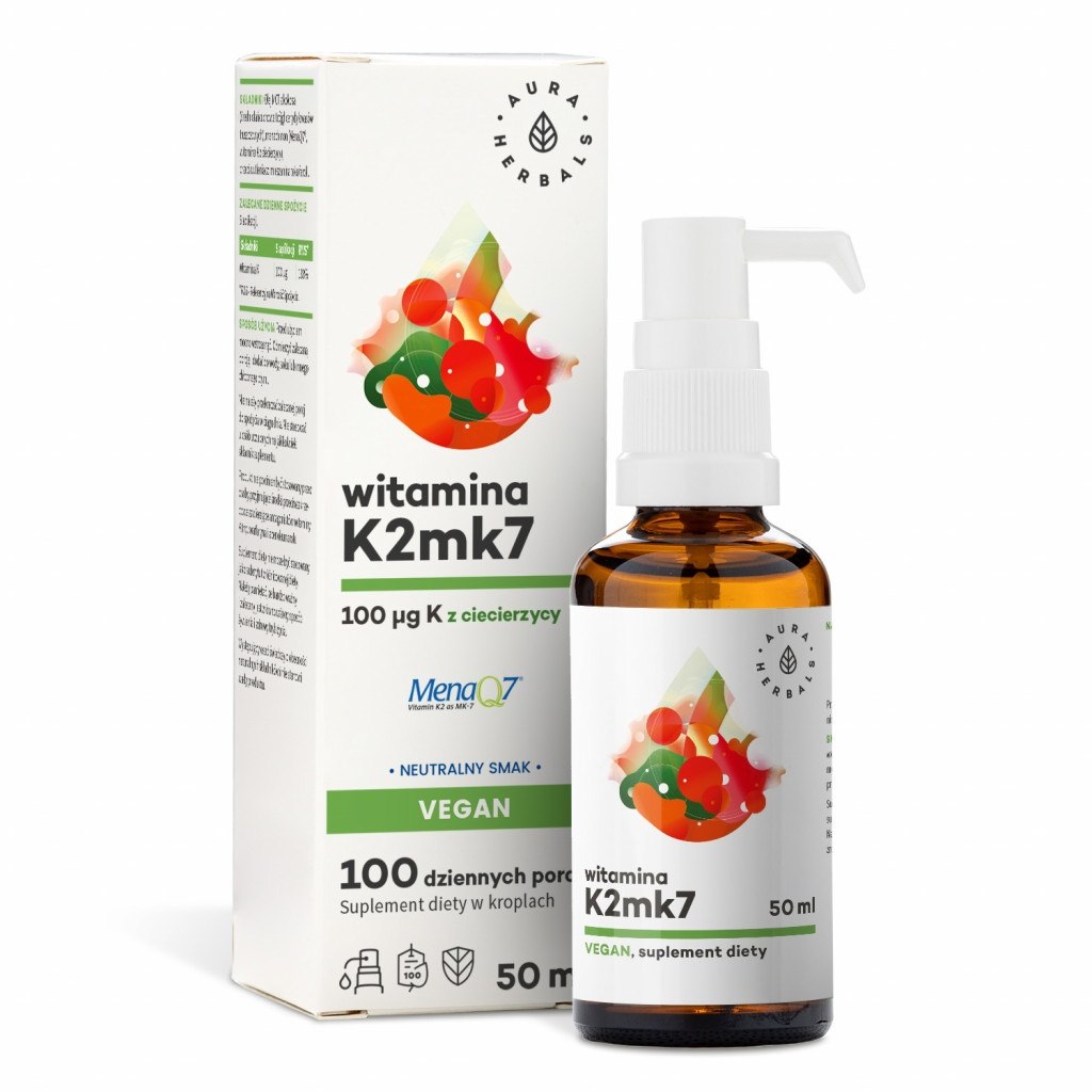 Aura Herbals - AURA HERBALS Vitamin K2mk7