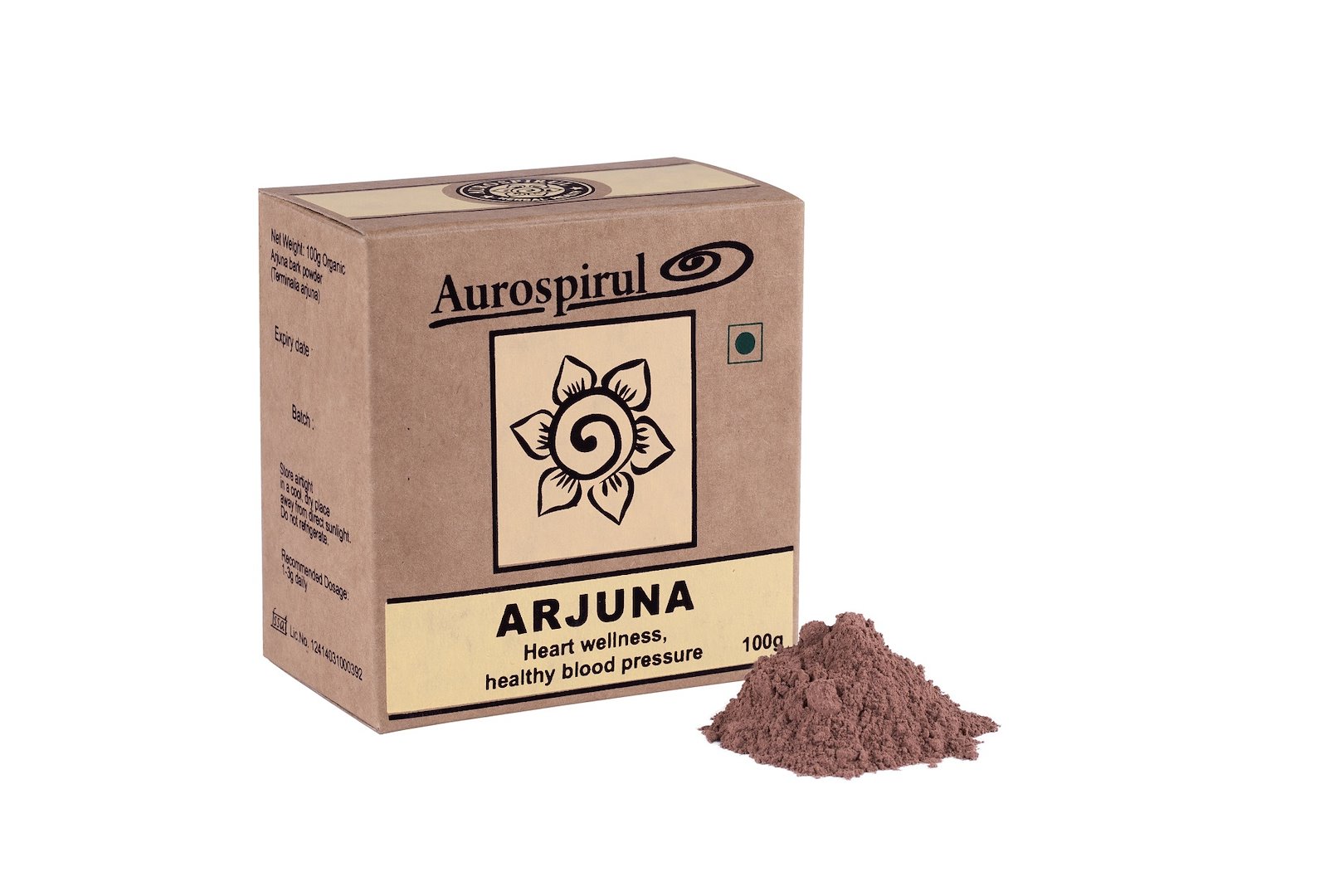 Aurospirul - AUROSPIRUL Arjuna Powder (100 g / 3