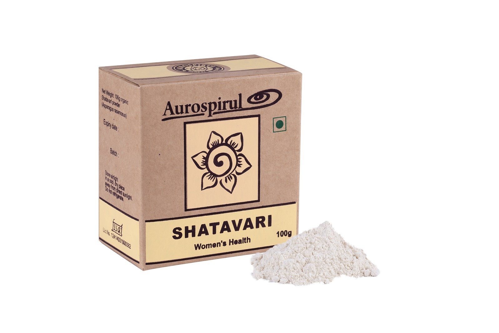Aurospirul - AUROSPIRUL Shatavari Powder (100 g / 3