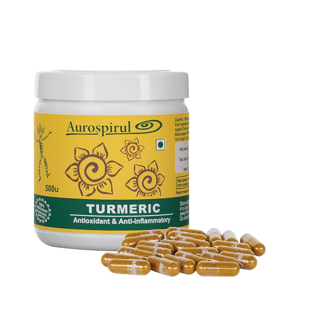 Aurospirul - AUROSPIRUL Turmeric (500 caps)