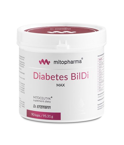 Dr. Enzmann MSE - DR. ENZMANN MSE Diabetes BilDi MAX (90 caps)