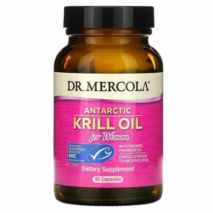 Dr. Mercola - DR. MERCOLA Antarctic Krill Oil for Women (90 caps)