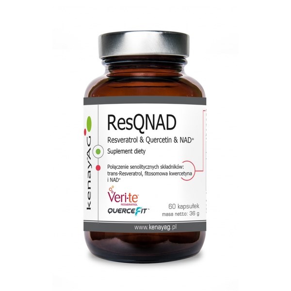 Kenay - KENAY ResQNAD - Resveratrol & Quercetin & NAD+ (60 caps)
