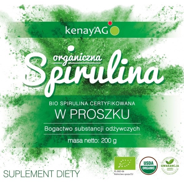 Kenay - KENAY Spirulina Organic Powder (200 g / 7