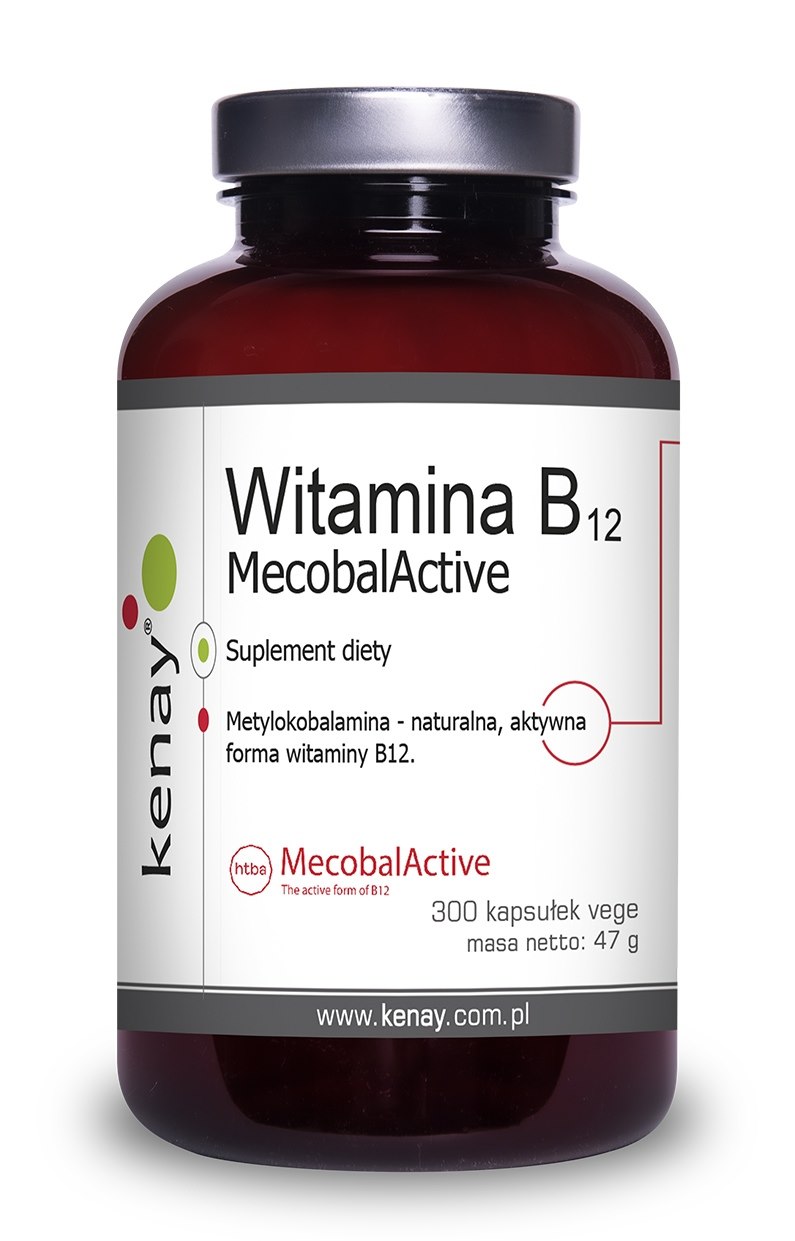 Kenay - KENAY Vitamin B12 (methylcobalamin) MecobalActive (300 caps)