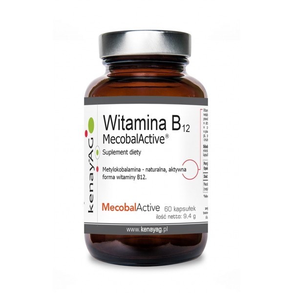 Kenay - KENAY Vitamin B12 (methylcobalamin) MecobalActive (60 caps)