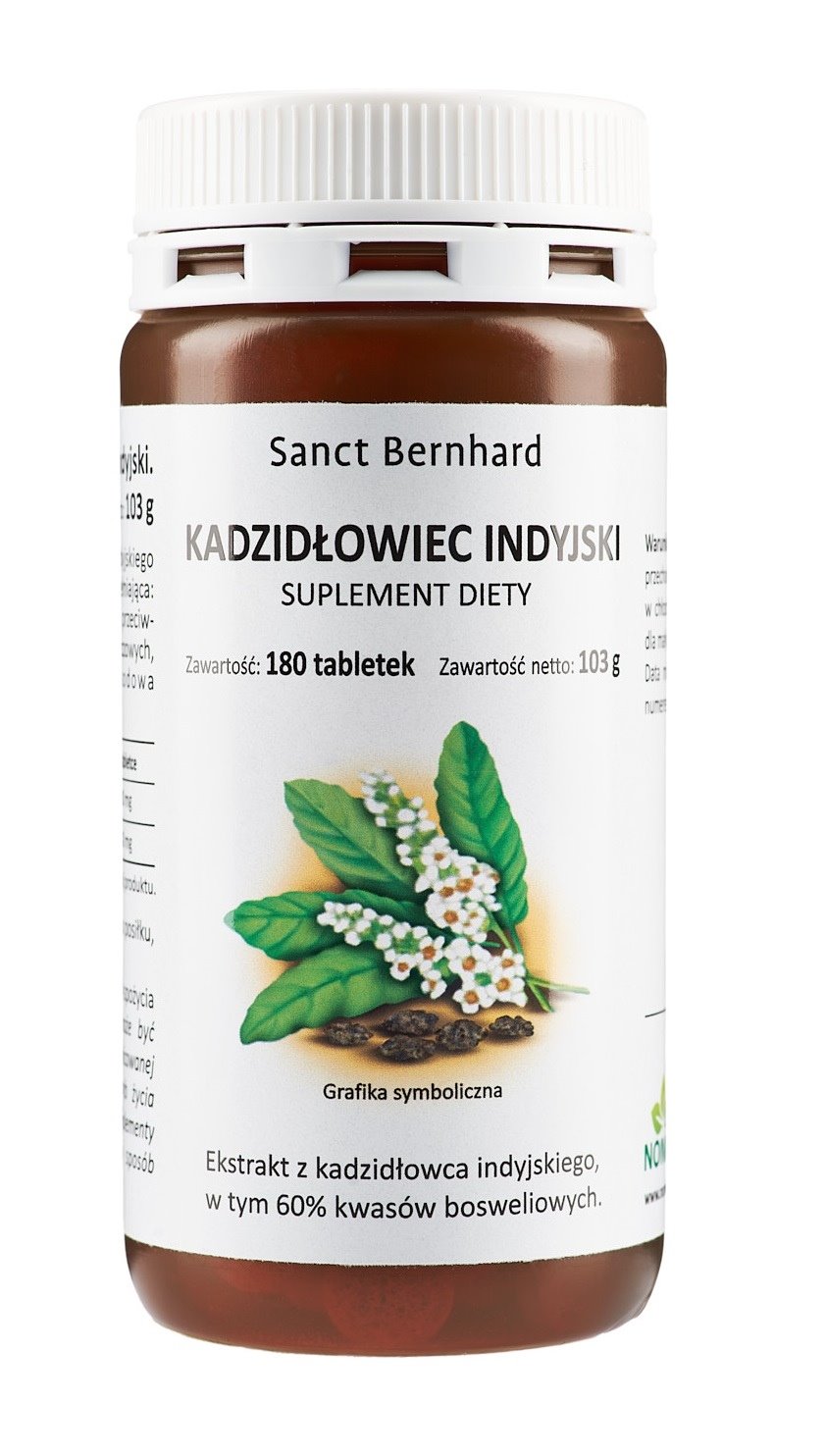 Krauterhaus Sanct Bernhard - KRAUTERHAUS SANCT BERNHARD Boswellia serrata (180 tabs)