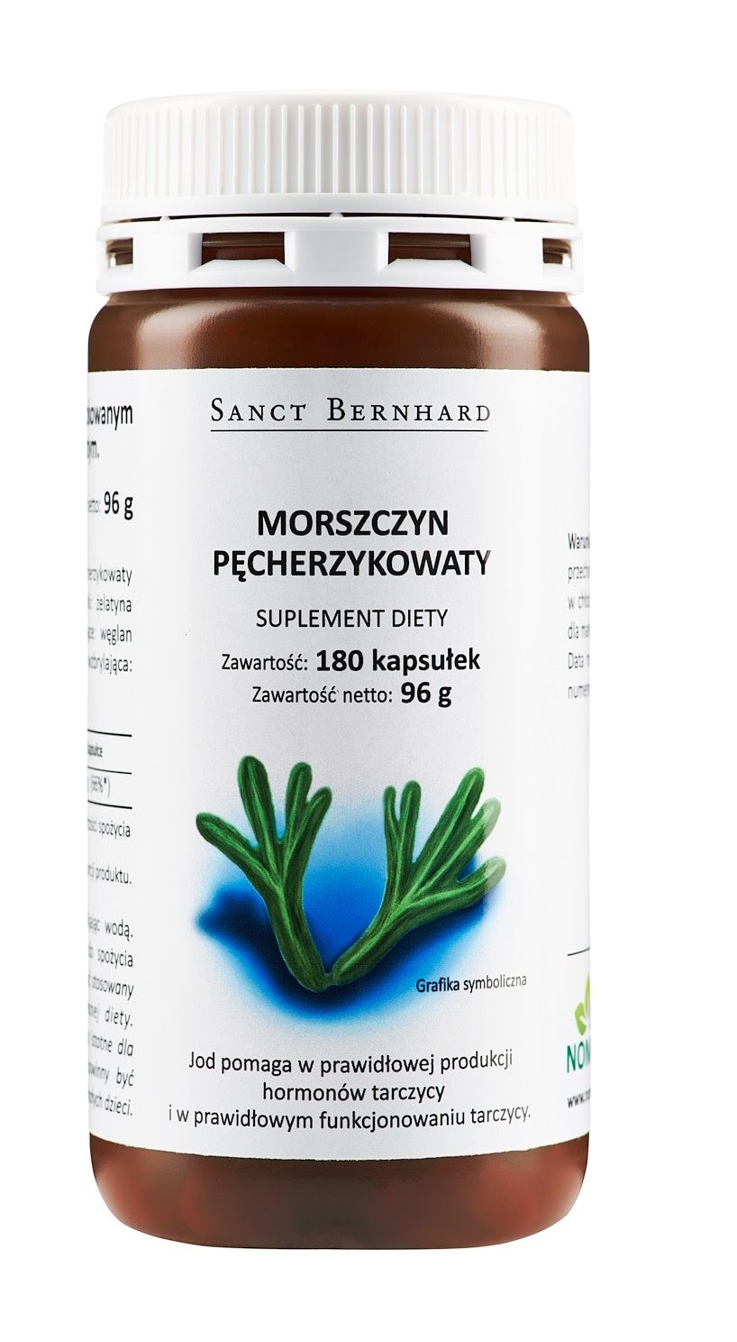 Krauterhaus Sanct Bernhard - KRAUTERHAUS SANCT BERNHARD Iodine Seaweed Capsules (180 caps)